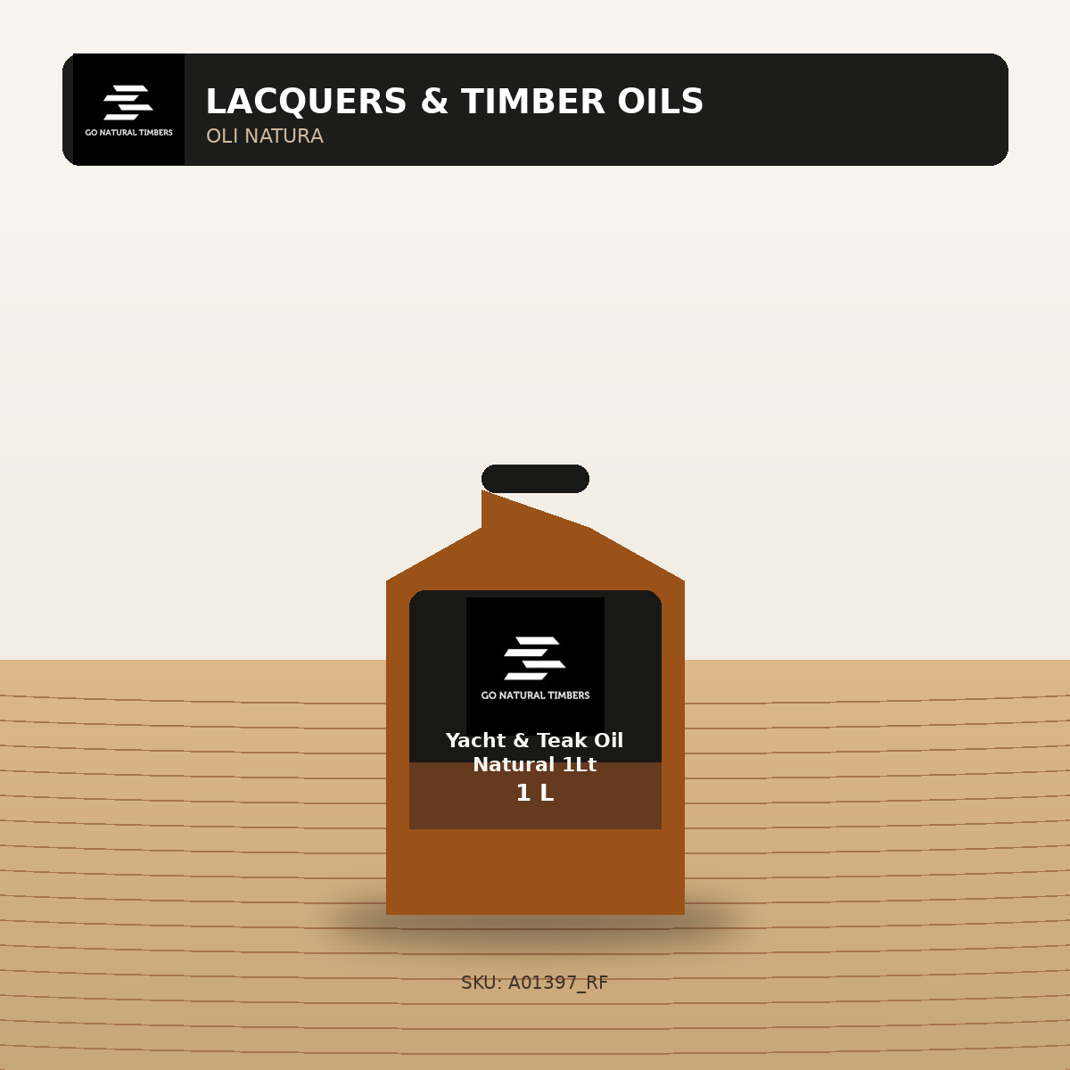 Yacht & Teak Oil Natural 1Lt