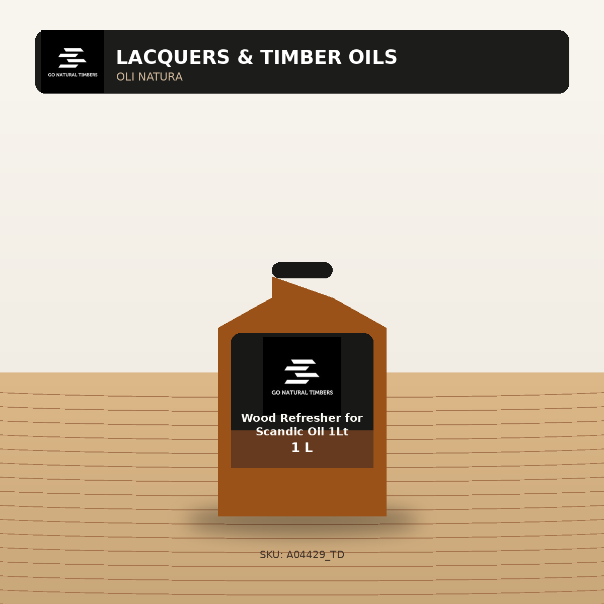 Wood Refresher for Scandic Oil 1Lt