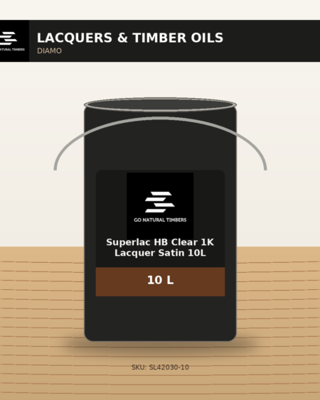 Superlac HB Clear 1K Lacquer Satin 10L