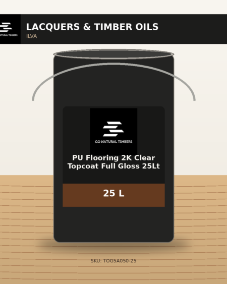 PU Flooring 2K Clear Topcoat Full Gloss 25Lt