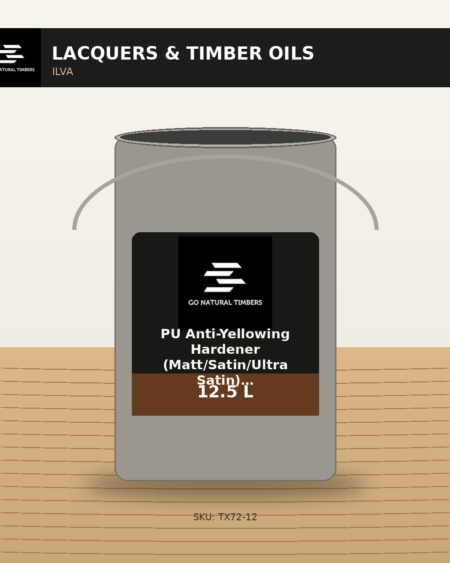 PU Anti-Yellowing Hardener (Matt/Satin/Ultra Satin) 12.5Lt