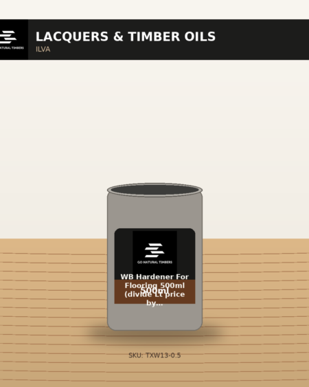 WB Hardener For Flooring 500ml (divide Lt price by 2 to get 500ml)